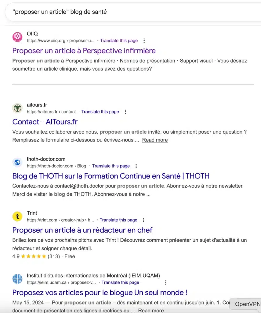 backlinks gratuits - trouver guest blogging