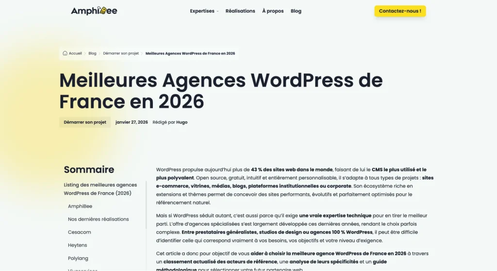 Exemple listicle client