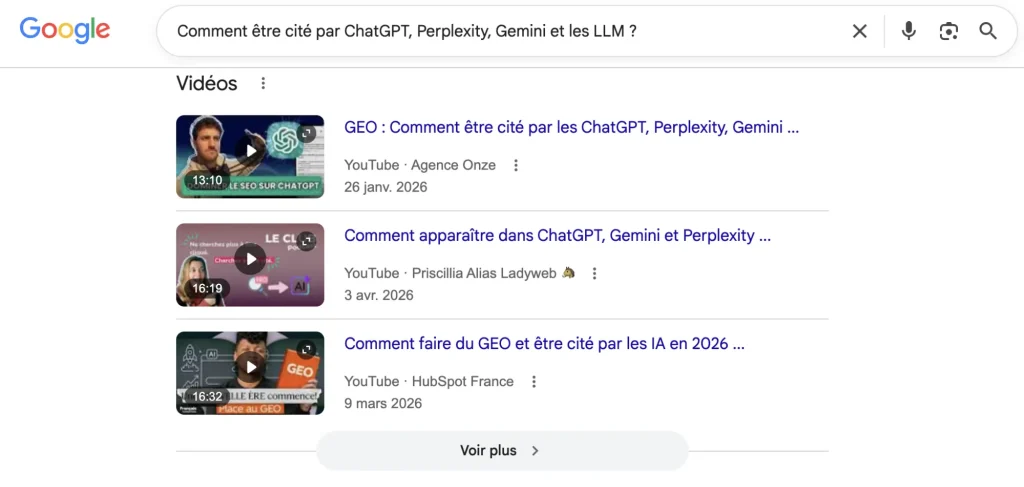 VSEO - Référencement Google des vidéos Youtube