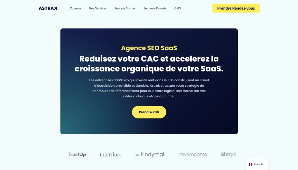 Agence SEO Saas Astrak