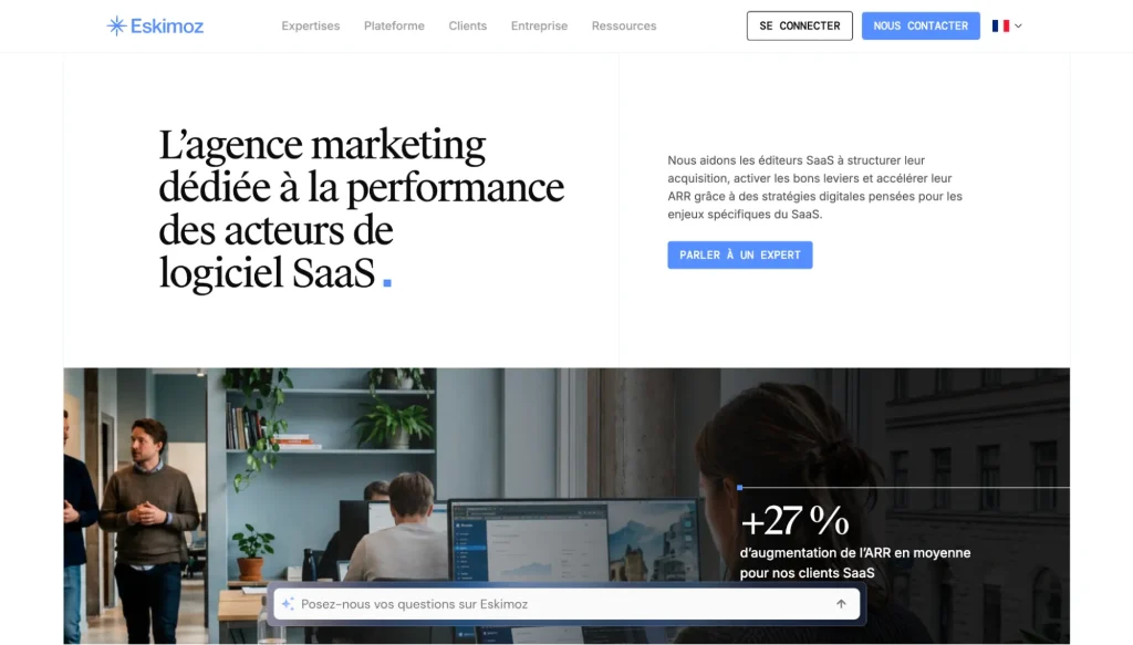 Agence SEO Saas Eskimoz