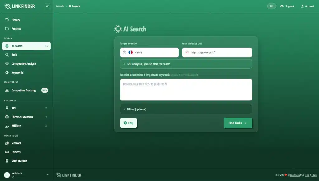 Présentation du mode AI Search